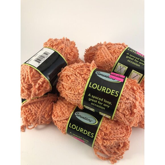 LOT of 8 Skeins: Sensations LOURDES. A spaced loop, great for any occasion, 49 y - Picture 1 of 3